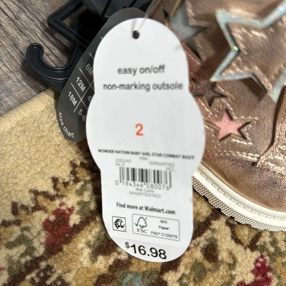 Wonder nation baby girl boots